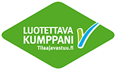 Luotettava kumppani logo